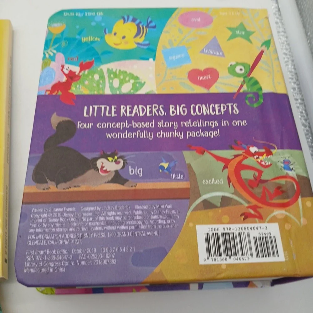 Disney Princess The Little Book of Big Ideas Children Book lot Mrs Piggle Wiggle